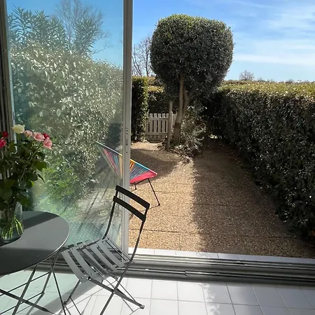 T2 - Les Pieds Dans Le Sables En Toutes Saisons 5 Couchages - Climatisation - Parking Privee - Piscine - Situation Optimum Et Rare - Amoureva - Richelieu- Cap D'agde 아파트