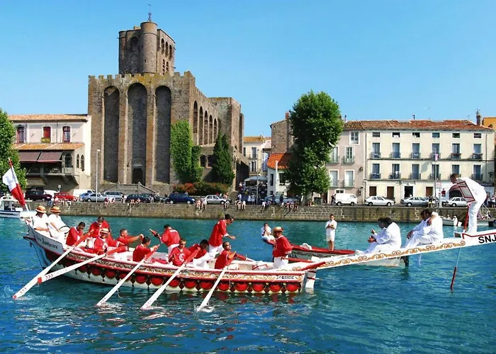 T2 - Les Pieds Dans Le Sables En Toutes Saisons 5 Couchages - Climatisation - Parking Privee - Piscine - Situation Optimum Et Rare - Amoureva - Richelieu- Cap D'agde Апартаменты